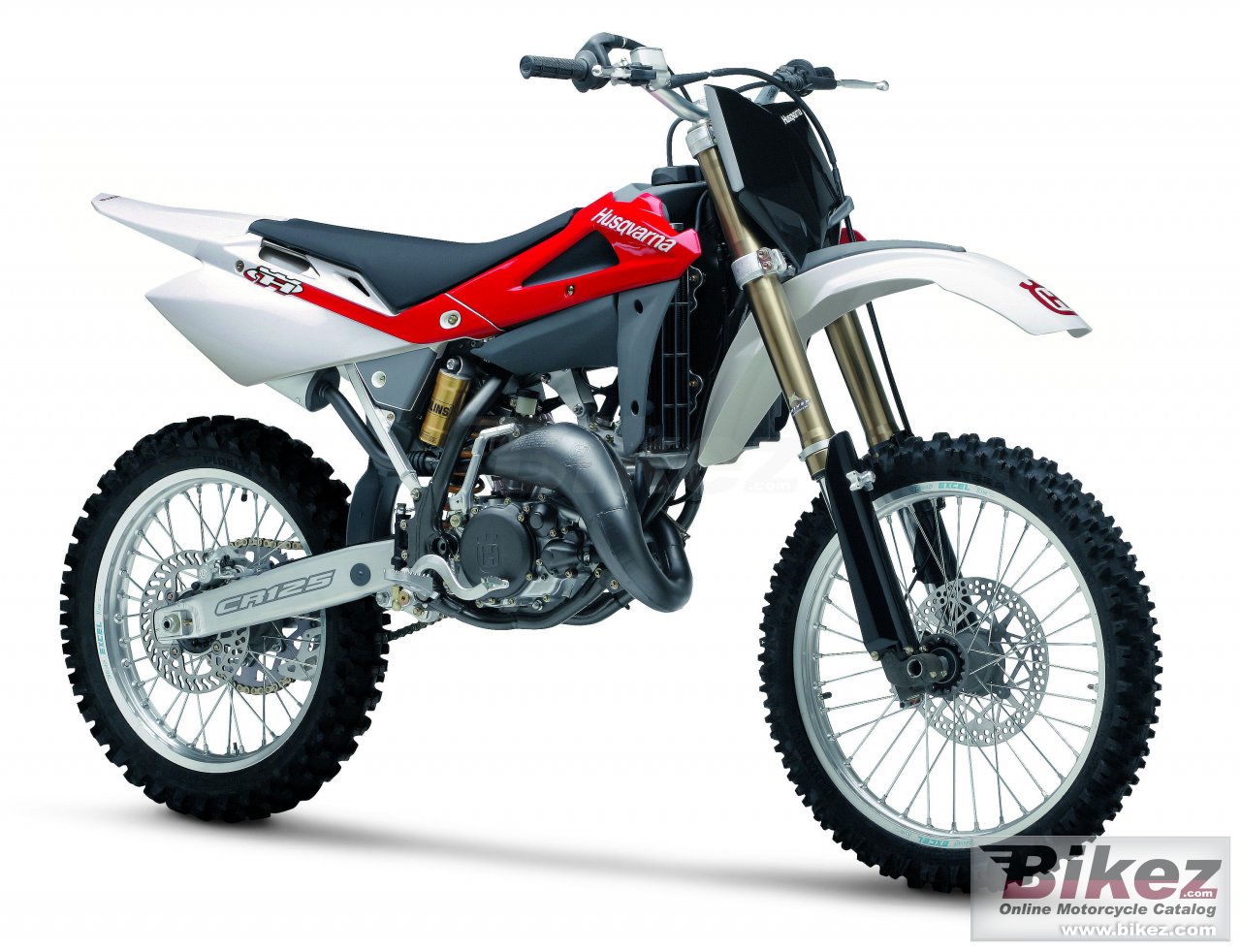 Big Husqvarna cr 125 picture and wallpaper from Bikez.com